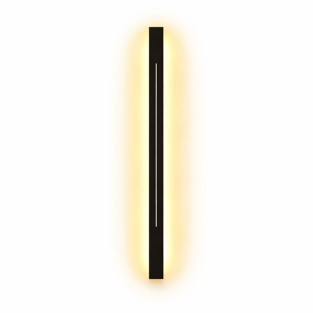 Arcato Minimalist LED Wall Lamp – Black/Gold for Bedroom